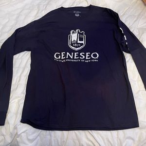 Geneseo champion long sleeve college tee